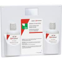 Douche oculaire avec solution isotonique Dynamic, Double OSI Industrial Sales