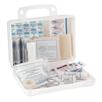 Trousse de premiers soins pour camion Dynamic, Dispositif m&eacute;dical Classe 1, Boîte en plastique OSI Industrial Sales