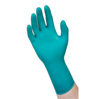 93-260 Chemical Resistant Disposable Gloves, X-Small, Neoprene/Nitrile, 7.8-mil, Powder-Free, Green OSI Industrial Sales