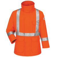 Excel FR&reg; Comfortouch&reg; Deluxe Parkas, Small, Orange OSI Industrial Sales