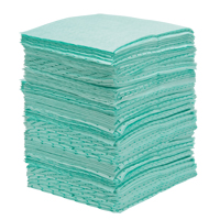 Premium Bonded Sorbent Pads, Hazmat, 15" x 18", 30 gal. Absorbancy OSI Industrial Sales
