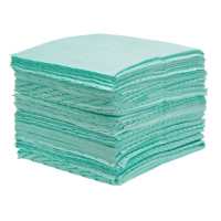 Premium Bonded Sorbent Pads, Hazmat, 15" x 18", 25 gal. Absorbancy OSI Industrial Sales
