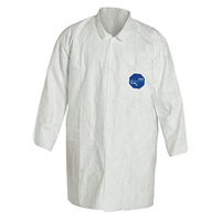 Sarrau de laboratoire, Tyvek 400, Blanc, 6T-Grand OSI Industrial Sales