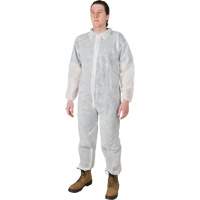 Coveralls, X-Large, White, Polypropylene OSI Industrial Sales