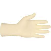 Gants de calibre industriel, Petit, Latex, 5 mils, Sans poudre, Blanc OSI Industrial Sales