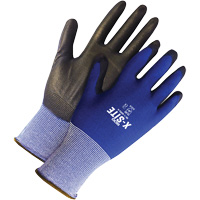 Coated Synthetic Gloves, 7, Polyurethane Coating, 13 Gauge, Nylon Shell OSI Industrial Sales