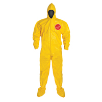Coveralls, Medium, Yellow, Tychem&reg; 2000 OSI Industrial Sales