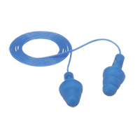 Bouchons d'oreilles d&eacute;tectables E-A-Rsoft UltraFit, Avec cordon, R&eacute;gulier, Vrac - Sac en poly, NRR dB 25 OSI Industrial Sales