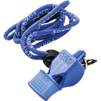 Classic Blue Whistle with Lanyard OSI Industrial Sales