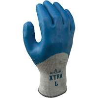 Gants enduits par trempage sans coutures ATLAS 305, 7/Petit, R&ecirc;vetement Latex de caoutchouc, Calibre 10, Enveloppe en Polyester/Coton OSI Industrial Sales