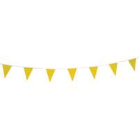 Cordon de fanions, 60' lo, Jaune OSI Industrial Sales