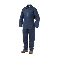 Combinaison en serge doubl&eacute;e, Hommes, Bleu marine, Taille Grand OSI Industrial Sales