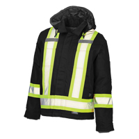Manteau de s&eacute;curit&eacute;, Noir, Grand OSI Industrial Sales