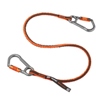 Longe porte-outils verrouillable Squids 3118F(x), Tendeur, Mousqueton double OSI Industrial Sales