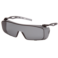 Cappture OTG Safety Glasses, Grey/Smoke Lens, Anti-Fog, ANSI Z87+/Meets/Exceeds CSA Z94.3 OSI Industrial Sales