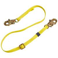 Web Adjustable Positioning Lanyard, 1 Legs, 4', CSA Class B, Polyester OSI Industrial Sales