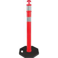 High-Visibility Delineator Post, 42" H, Orange OSI Industrial Sales