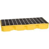 Modular Spill Platform, 30 US gal. Spill Capacity, 51.5" x 26.25" x 6.5" OSI Industrial Sales