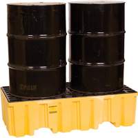 Spill Containment Pallet, 66 US gal. Spill Capacity, 26.25" x 51" x 13.75" OSI Industrial Sales