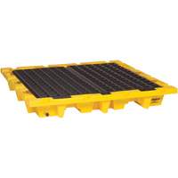 Spill Containment Pallet, 66 US gal. Spill Capacity, 58.5" x 58.5" x 7.75" OSI Industrial Sales