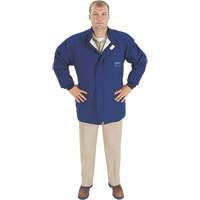 Arc Flash Jacket, Medium, Blue, 40 cal/cm² OSI Industrial Sales