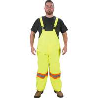 Salopette imperm&eacute;able RZ1000, Polyester, Petit, Jaune lime haute visibilit&eacute; OSI Industrial Sales
