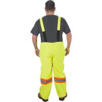 Salopette imperm&eacute;able RZ1000, Polyester, Petit, Jaune lime haute visibilit&eacute; OSI Industrial Sales