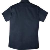 Chemise de travail &agrave; manches courtes en tissu crois&eacute;, Hommes, 4T-Grand, Bleu marine OSI Industrial Sales