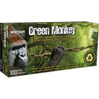 Gants 5559PF Green Monkey, Petit, Nitrile, 4 mils, Sans poudre, Vert OSI Industrial Sales