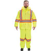 V&ecirc;tements imperm&eacute;ables RZ1000, Polyester, Petit, Jaune lime haute visibilit&eacute; OSI Industrial Sales