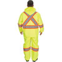 V&ecirc;tements imperm&eacute;ables RZ1000, Polyester, Petit, Jaune lime haute visibilit&eacute; OSI Industrial Sales