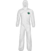MicroMax&reg; NS Cool Suit Coveralls, Small, White, Microporous/Polypropylene OSI Industrial Sales