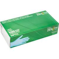 Puncture-Resistant Medical-Grade Disposable Gloves, Large, Nitrile, 4.5-mil, Powder-Free, Blue, Class 2 OSI Industrial Sales