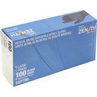 Puncture-Resistant Medical-Grade Disposable Gloves, X-Large, Nitrile, 5-mil, Powder-Free, Black, Class 2 OSI Industrial Sales