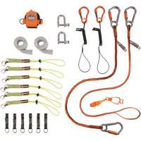 Trousse de longes de fixation d'outils pour monteurs d'&eacute;chafaudages 3187 Squids OSI Industrial Sales