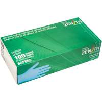 Gants jetables de calibre m&eacute;dical r&eacute;sistants &agrave; la perforation, Moyen, Nitrile, 3,5 mils, Sans poudre, Bleu, Classe 2 OSI Industrial Sales
