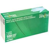 Gants jetables de calibre m&eacute;dical r&eacute;sistants &agrave; la perforation, T-Grand, Nitrile, 3,5 mils, Sans poudre, Bleu, Classe 2 OSI Industrial Sales