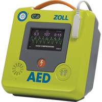 D&eacute;fibrillateur AED 3 BLS pour secouristes professionnels, Semi-automatique, Français, Classe 4 OSI Industrial Sales