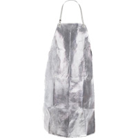 Heat Resistant Apron with Strap, 24" W x 42" L, Aluminized Kevlar&reg; OSI Industrial Sales