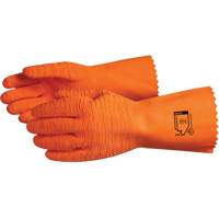 Chemstop Chemical Resistant Gloves, Size 8, 12" L, Latex, Cotton Jersey Inner Lining OSI Industrial Sales
