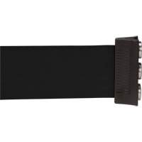 Magnetic Tape Cassette for Build-Your-Own Crowd Control Barrier, 12', Black Tape OSI Industrial Sales