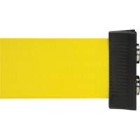 Magnetic Tape Cassette for Build-Your-Own Crowd Control Barrier, 7', Yellow Tape OSI Industrial Sales