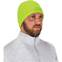 N-Ferno&reg; Skull Cap Beanie Hat with LED Lights, One Size, High-Visibility Lime Green OSI Industrial Sales