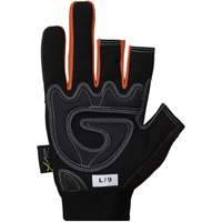 Clutch Gear&reg; Open-Finger Framers Gloves, Synthetic Palm, Size Small OSI Industrial Sales