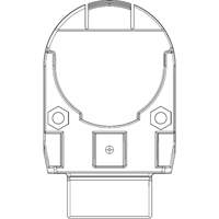 Adaptateur de casque de s&eacute;curit&eacute; pour serre-t&ecirc;tes VeriShield de Howard Leight OSI Industrial Sales