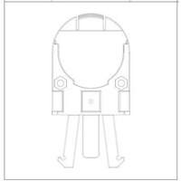 Adaptateur de casque de s&eacute;curit&eacute; pour serre-t&ecirc;tes VeriShield de Howard Leight OSI Industrial Sales