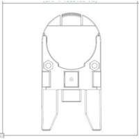 Adaptateur de casque de s&eacute;curit&eacute; pour serre-t&ecirc;tes VeriShield de Howard Leight OSI Industrial Sales