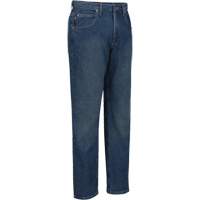 Dura-Kap&reg; Flex Denim Work Jeans, Denim, Navy Blue, Size 32 OSI Industrial Sales