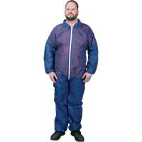 Coveralls, X-Large, Blue, Polypropylene OSI Industrial Sales