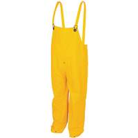 Classic Series Bib Rain Pants, Large, Polyester/PVC, Yellow OSI Industrial Sales